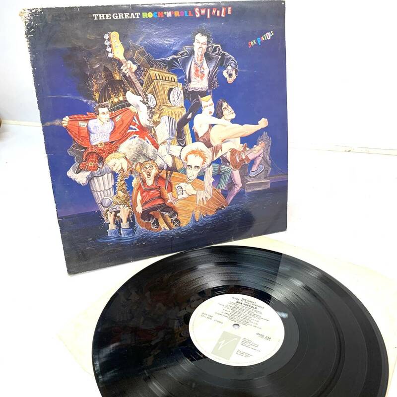 LPレコード UK盤 Sex Pistols - The Great Rock 'N' Roll Swindle 12”LP OVED 234 Virgin 藤原ヒロシ FRAGMENT■1985年 USED 