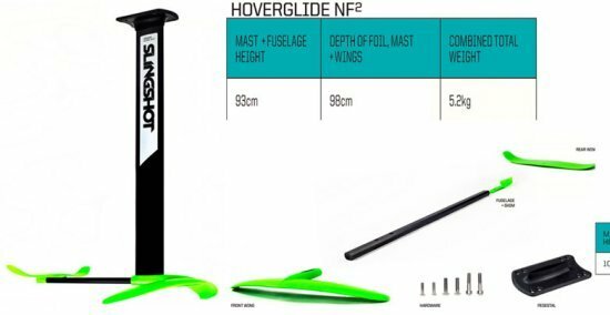 【中古カイトフォイル】 SLING SHOT スリングショット 【2018 Hover Glide NF2 Green】 正規品