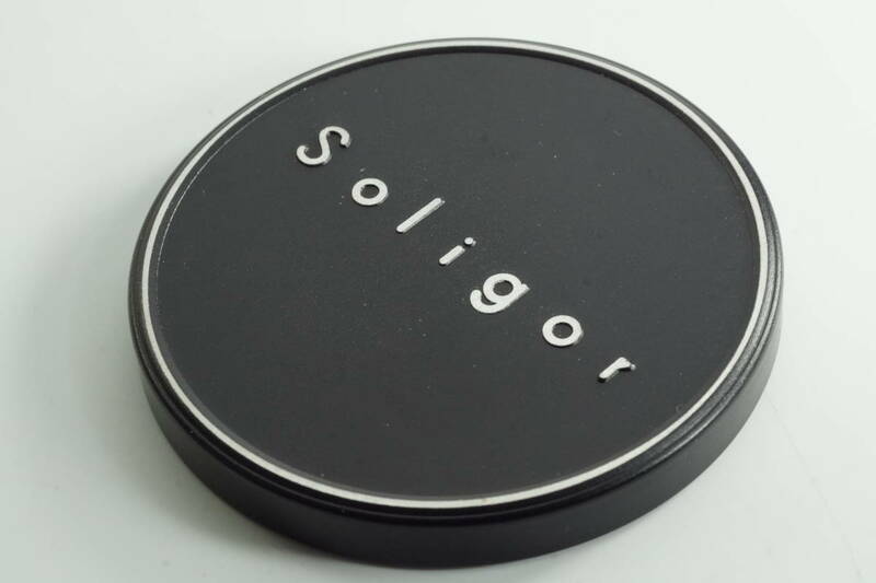 RBCG03『送料無料 キレイ』SOLIGOR 内径60mm(フィルター径58mm) ソリゴール 純正 レンズキャップ かぶせ式 フロントキャップ