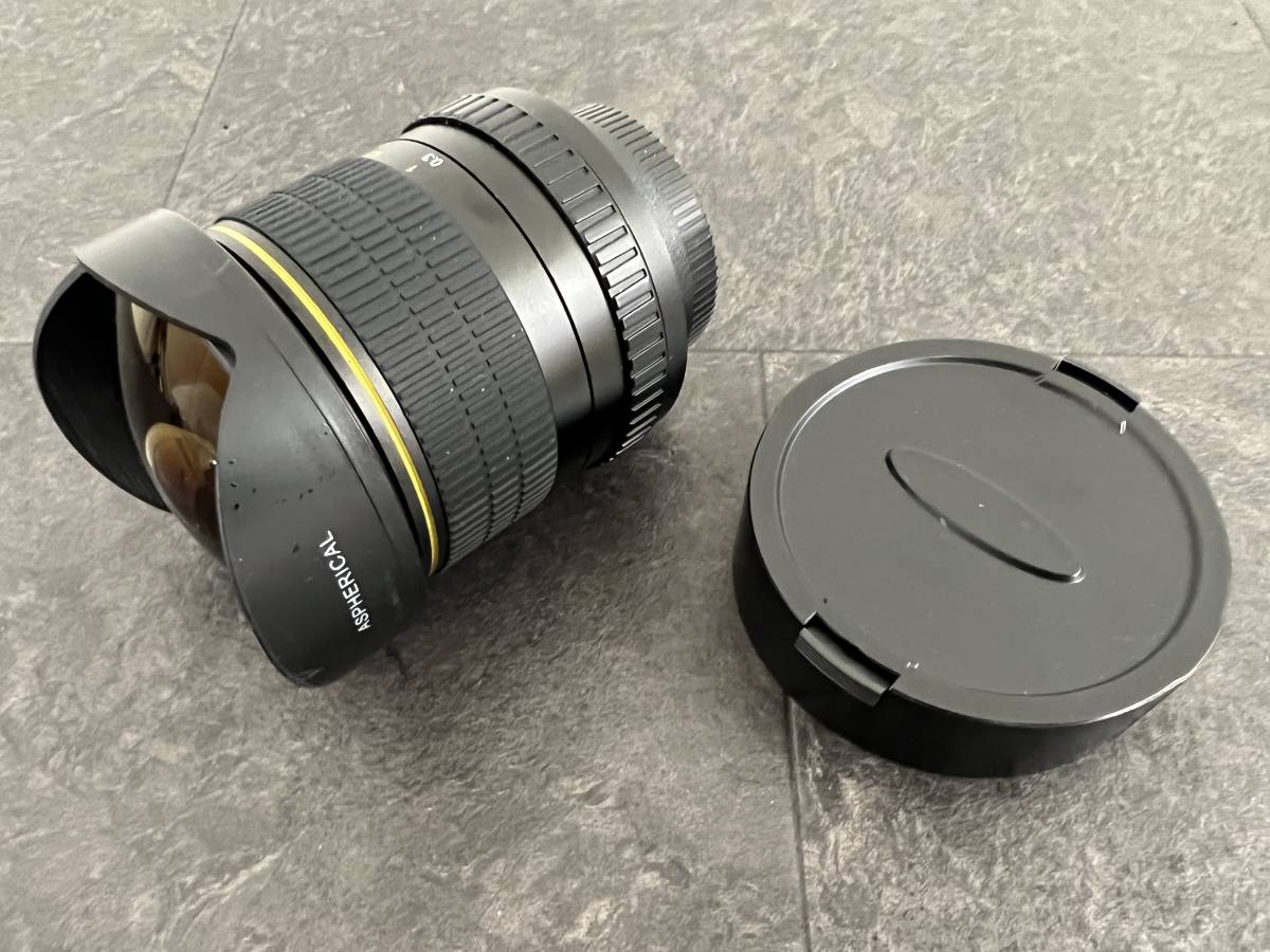 CT2920　SIGMA シグマ　AF EX 8mm 1:3.5 FISH-EYE CS　レンズ　Nikon ニコン用