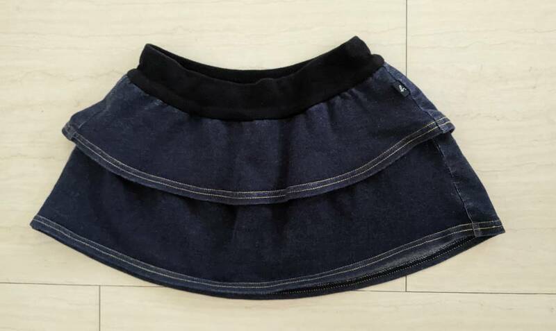 着用少　アニエスベー　スカート　サイズ2ans(90〜95)