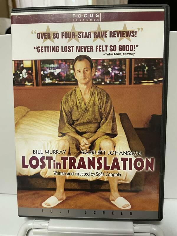 Movie DVD 「Lost in Translation」 region code1 邦題「ロスト・イン・トランスライション」