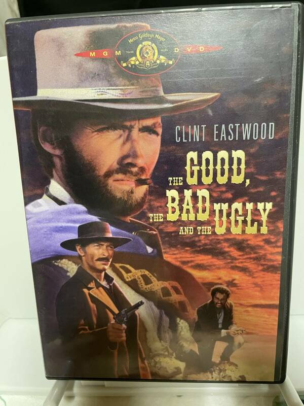Movie DVD 「The Good, the Bad and the Ugly」 region code1 邦題「続・夕陽のガンマン」