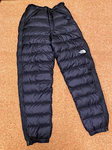 激レア★ノースフェイス SUMMIT アコンカグアパンツ ダウンパンツ 黒 XL ND92132★Aconcagua Pant アウトドア スノボ 登山 防寒 富士山