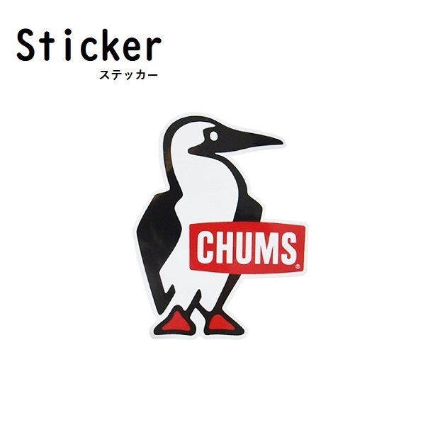 チャムス ステッカー Booby Bird S CH62-1622 新品 防水素材