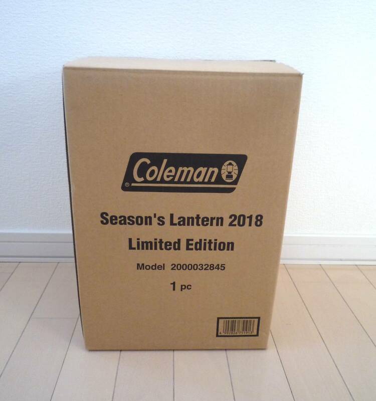 ★新品未使用★coleman コールマン シーズンズランタン 2018 Season's Lantern 2018 Limited Edition