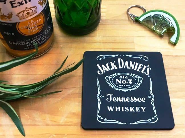 ラバーコースターJACK DANIEL'S ジャックダニエル / BAR ディスプレイ キッチン アルコール ドリンク インテリア アメリカン雑貨 お酒 ゴム