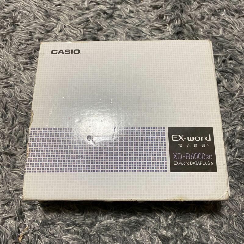CASIO カシオ EX-word 電子辞書 XD-B6000RD