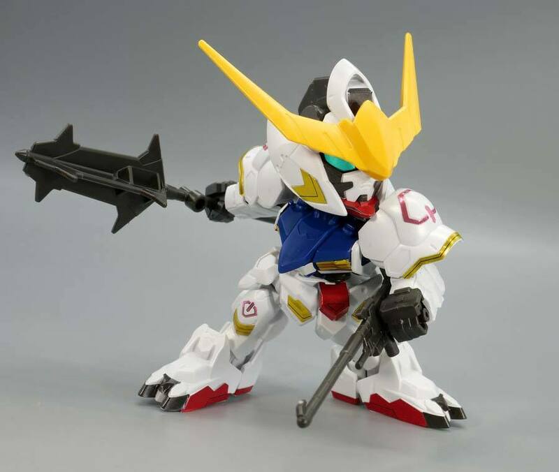 組立済ガンプラ「BB戦士 ガンダムバルバトスDX」完成品　未使用シール＆全パーツ付属(機動戦士ガンダム鉄血のオルフェンズより)