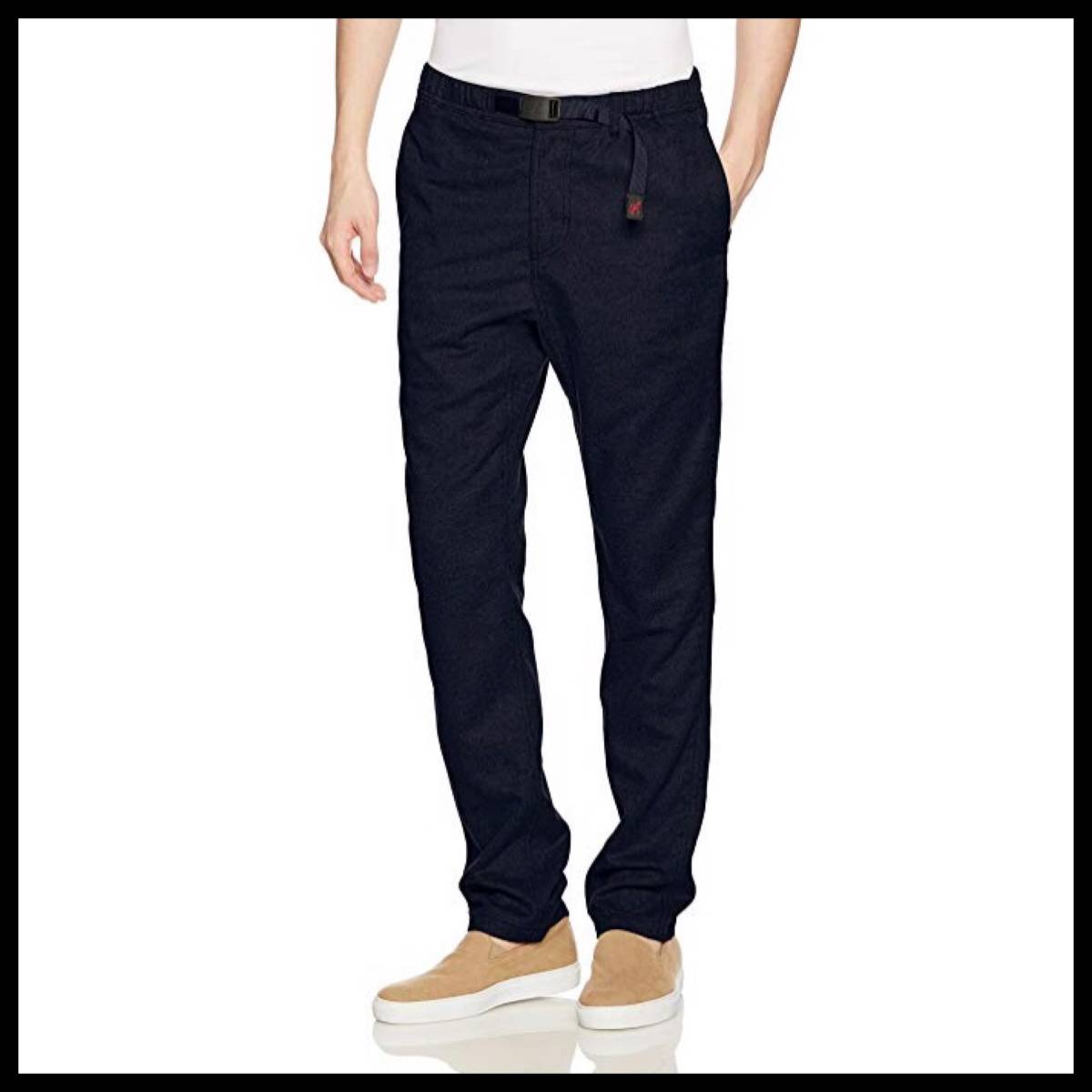 【送料無料】 Gramicci グラミチ WOOL NARROW PANTS NAVY Mサイズ