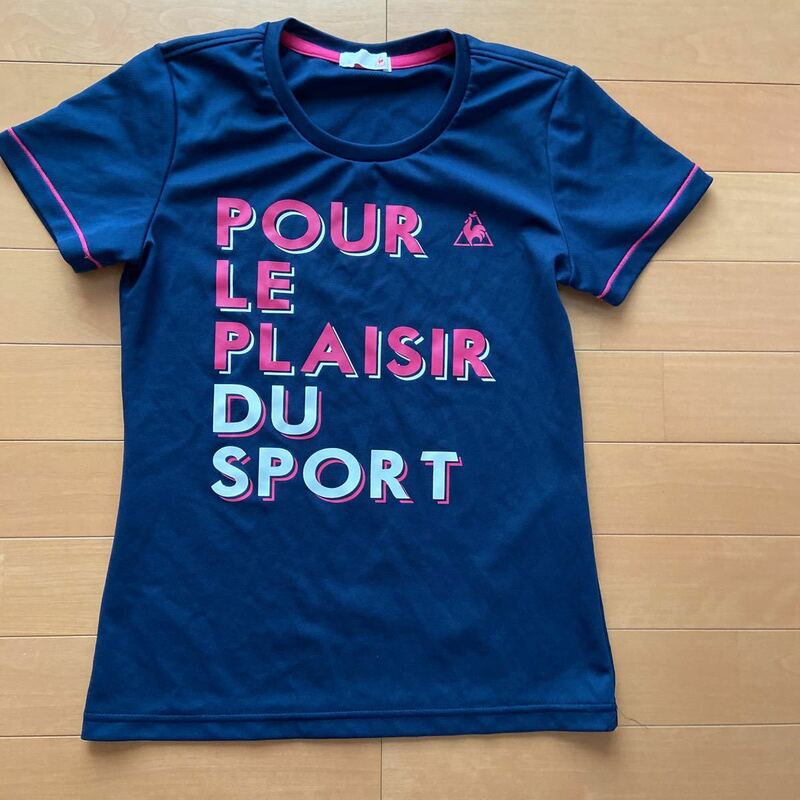 le coq sportifルコック☆半袖ドライシャツ♪サイズ150相当♪美品