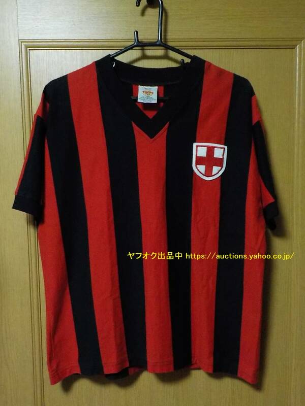 TOFFS AC Milan 1930s-40s Retro Football Shirt【即決・送料無料】ACミラン ユニフォーム風 レトロシャツ ロッソネロ コンサドーレ 303-3