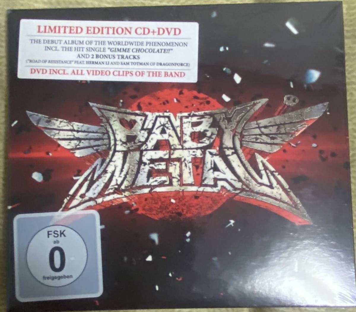 BABYMETAL / BABYMETAL 1st EU輸入盤 新品未開封 限定盤 CD+DVD