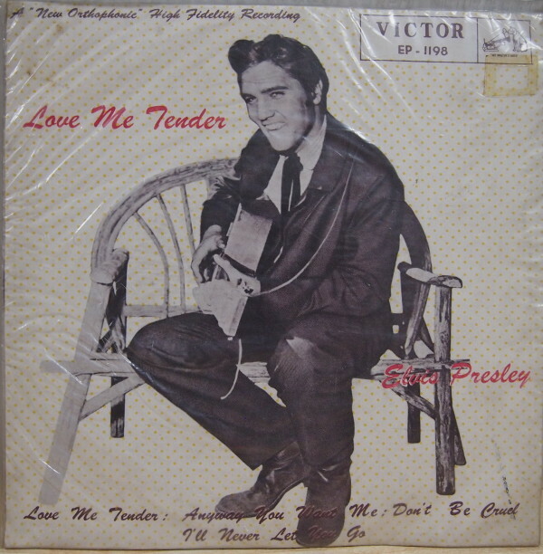 即決 12999円 EP 7'' ビニジャケ エルヴィス・プレスリー Elvis Presley ラヴ・ミ・テンダー LOVE ME TENDER 4曲入り