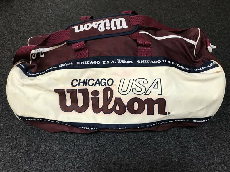 WILSON★ウィルソン★ボストンバッグ【USED品】CHICAGO U.S.A Wilson