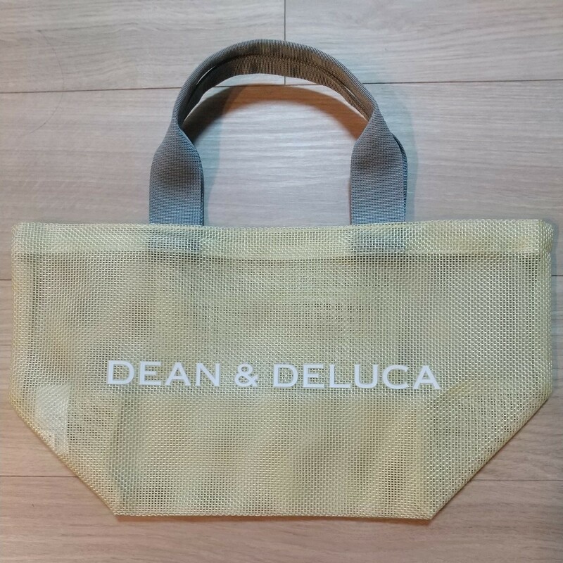 【DEAN&DELUCA*ディーン&デルーカ】メッシュトートバッグ シトラスイエロー S