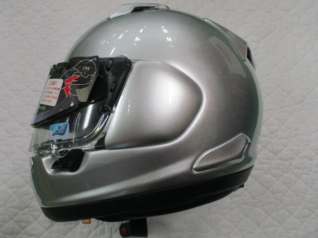 値下げ Mサイズ●Arai(アライ) ASTRAL-X フルフェイスヘルメット アルミナシルバー●2019年製造