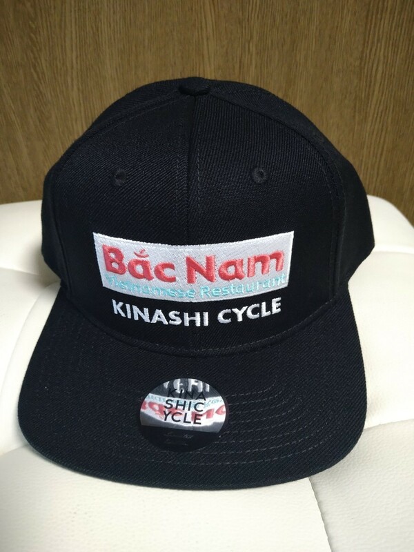 新品未使用！！木梨サイクル Vietnames Restaurant BacNam CAPキャップ　黒