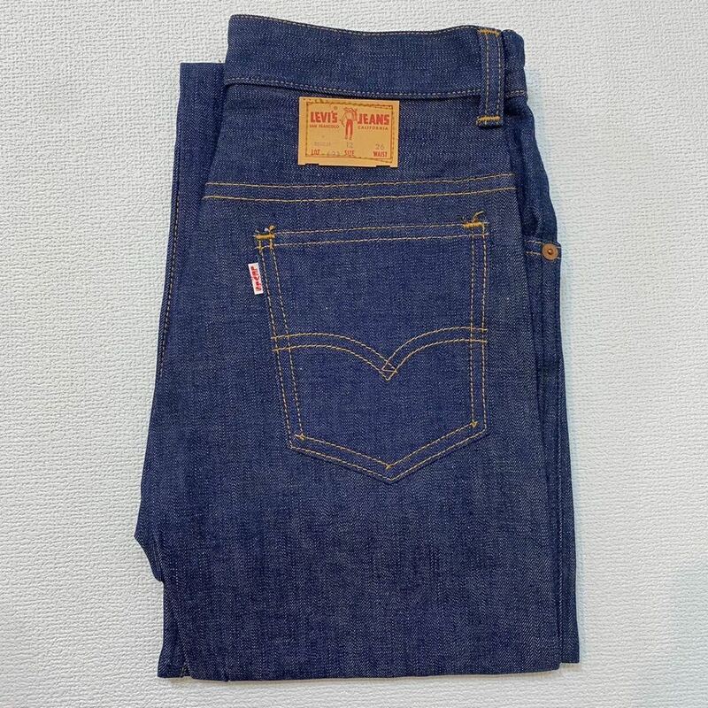 K89 希少 デッドストック アメリカ 製 levi's Western Jeans GRIPPER ZIPPER 603 デニム パンツ 12 BIG E ビンテージ リーバイス vintage