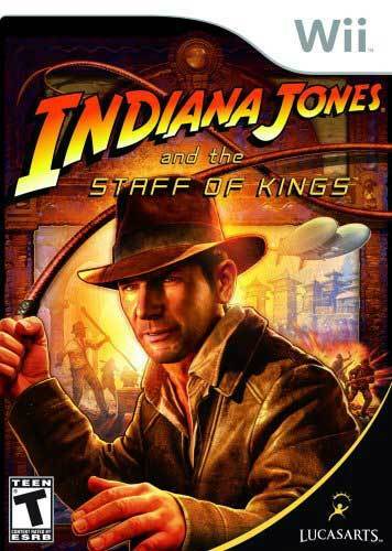 ★送料無料★北米版 Indiana Jones and the Staff of Kings インディージョーンズ アンド・ザ・スタッフ・オブ・キングス Wii