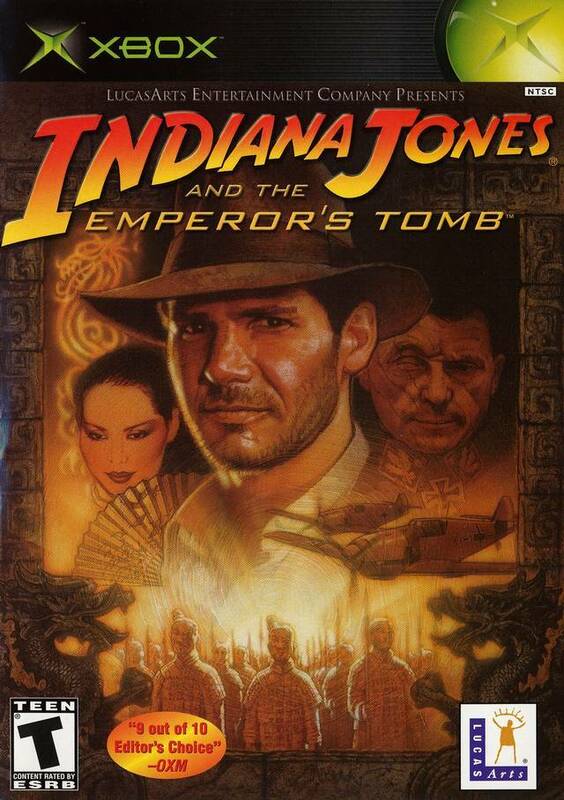 ★送料無料★北米版 Indiana Jones and the Emperor's Tomb Xbox インディージョーンズ