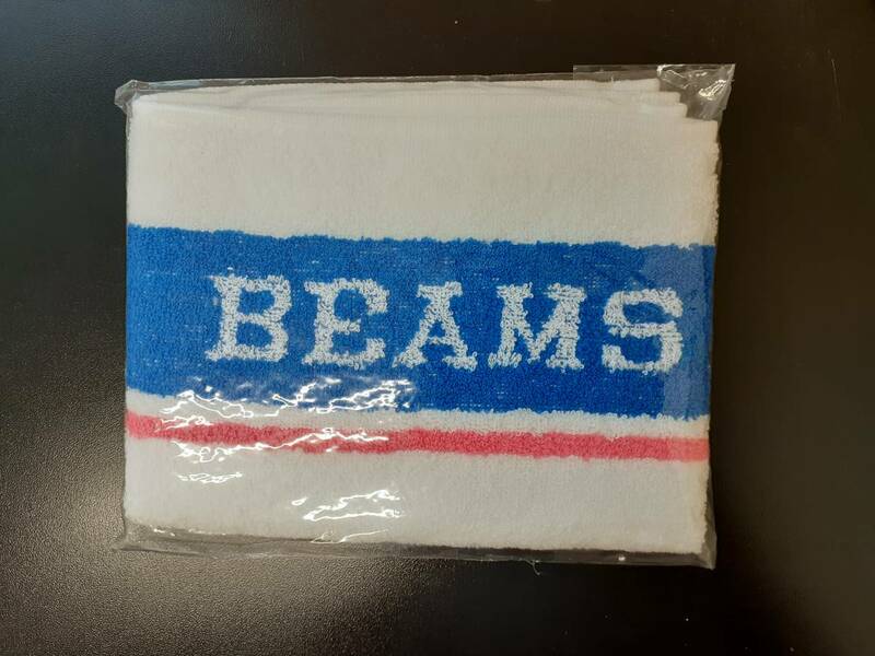 ビームス　デザイン　フェイスタオル☆BEAMS　DESIGN☆非売品☆おまけ付き