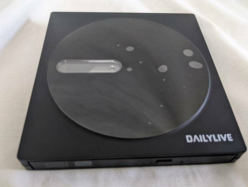 【1円出品】DAILYLIVE 外付CD/DVDドライブ A31-SU3 External ODD Device 幅広い対応性 プラグアンドプレイ USB-A＆TypeC両用