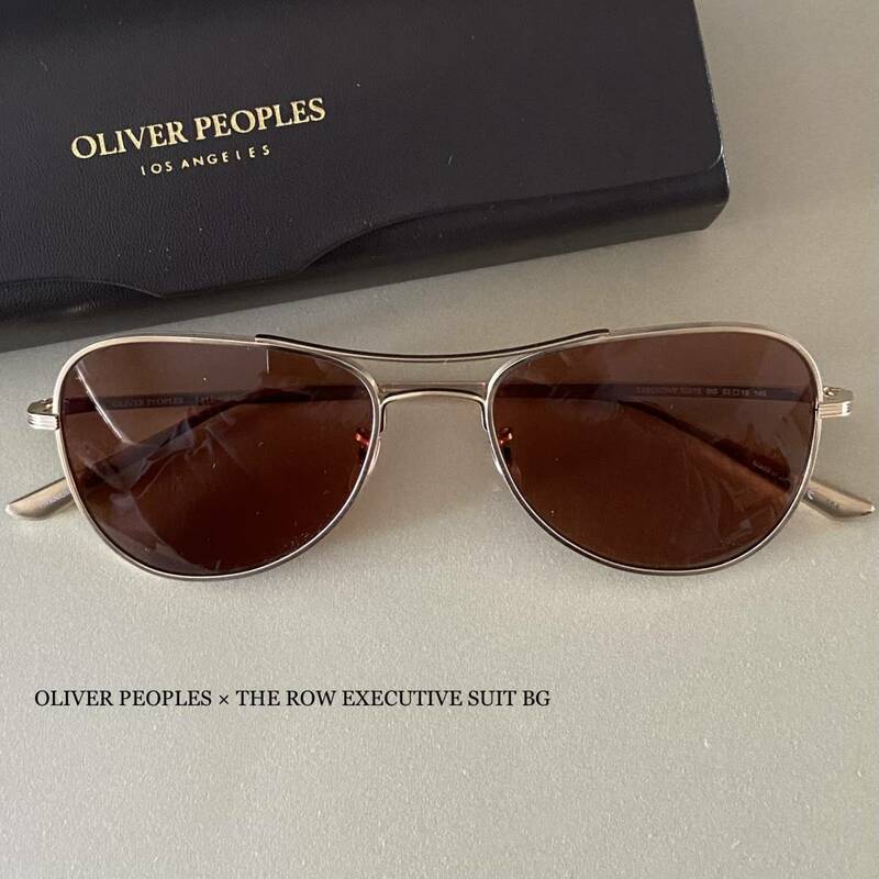 OV194 新品 OLIVER PEOPLES × THE ROW サングラス EXECUTIVE SUIT オリバーピープルズ メガネ