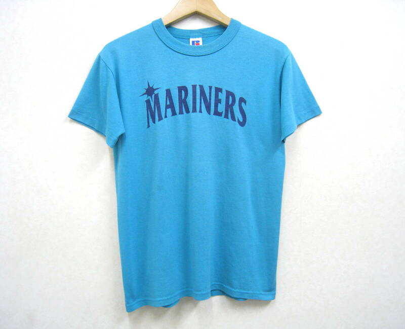 RUSSELL■ラッセル MARINERS マリナーズ 半袖 Tシャツ USA アメリカ製 サイズS