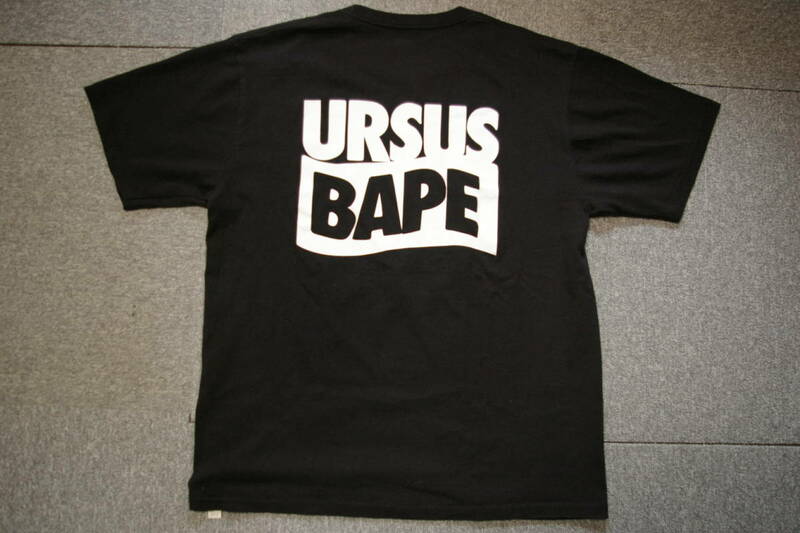 URSUS APE エイプ/Tシャツ(03・黒) レアモデル 限定モデル