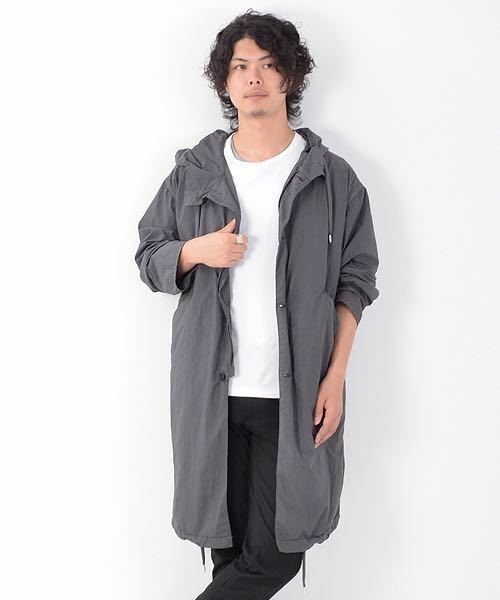 TEATORA テアトラ スーベニアハンタージャケット 46 グレー パッカブル Device Jacket Packable デバイスコートジャケット ナイロン