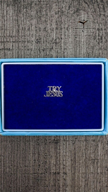 TIFFANY&Co. ティファニー TRY JESUS ピンバッチ シルバー ヴィンテージ ビンテージ オールド 箱付き ボックス付き ピンバッジ ピンズ