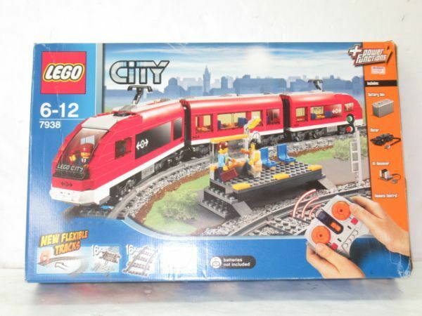 1F 美品 一部未開封 レゴ LEGO CITY 6-12 7938 レゴシティ 超特急列車 LEGOCITY 動作確認済 取説付