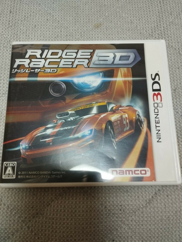 中古3DS：リッジレーサー3D RIDGE RACER 3D