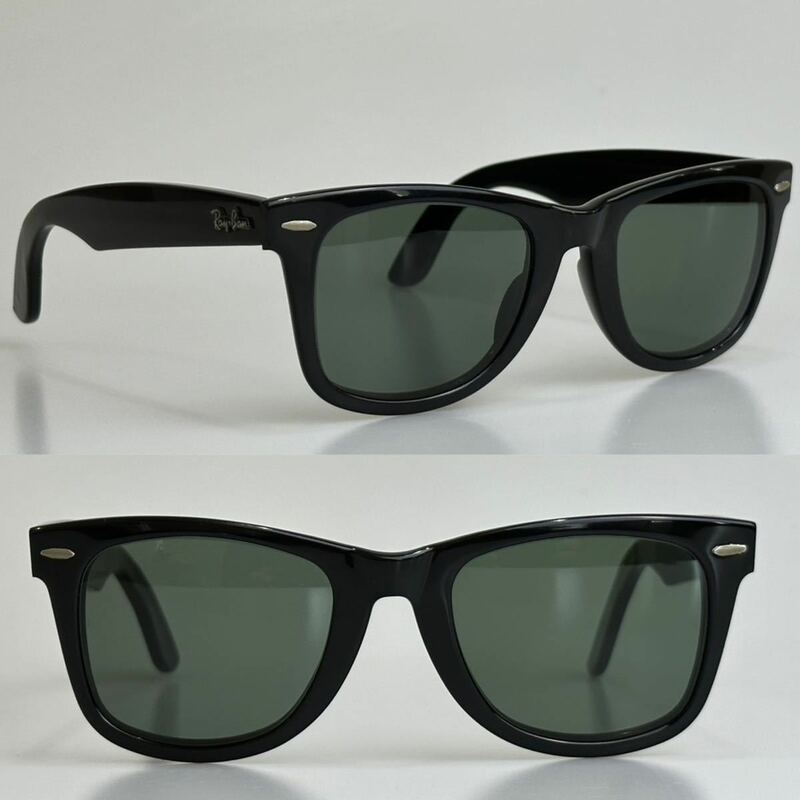 90's B&L Ray-Ban ブルースブラザーズ 2000 ウェイファーラー FE アジアフィット50㎜ コラボ ボシュロム USA ビンテージ サングラス 廃盤品