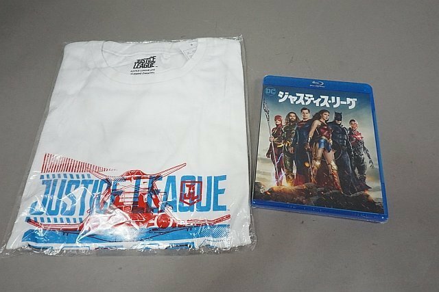 DC ジャスティス・リーグ Blu-ray ブルーレイ 特製Tシャツ付き 未開封