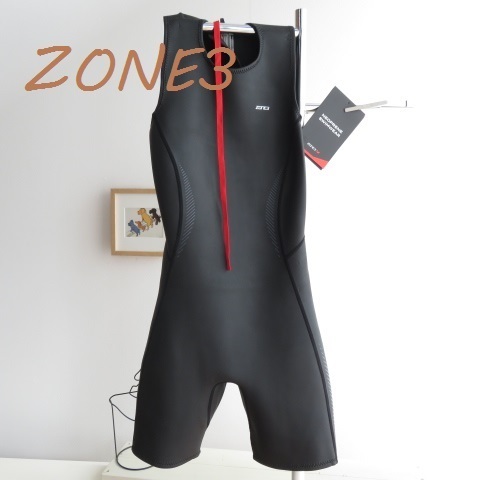 送料込 匿名配送 ZONE3　ウェットスーツ 競泳水着 スプリング　オープンウォーター　スイミング　マリンスーツ　M