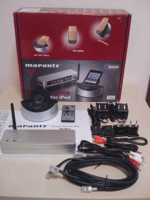 [送料無料 即決] marantz Wireless Dock for iPod IS301 美品 