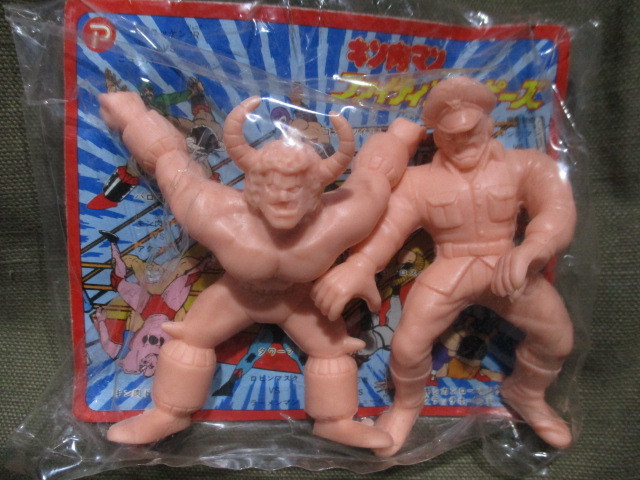 キン肉マン消しゴム キン消し フィギュア 当時物 新品 キンケシ デカケシ ファイティングポーズ 技消し おもしろ消しゴム 80年代 昭和 1