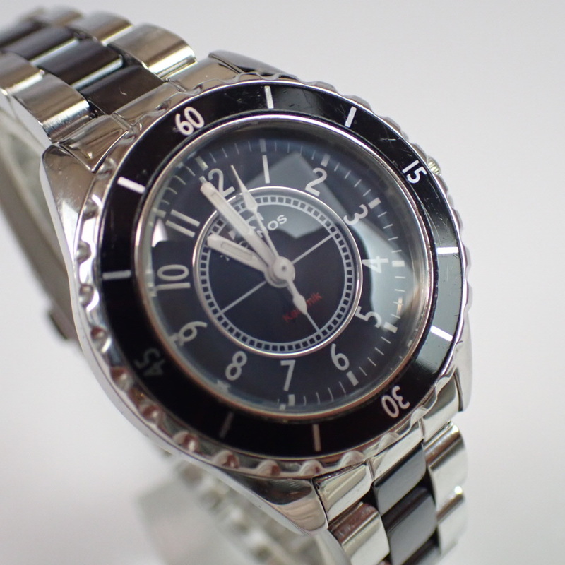 テクノス TECHNOS　T3765TB　クオーツ レディース　腕時計　セラミック