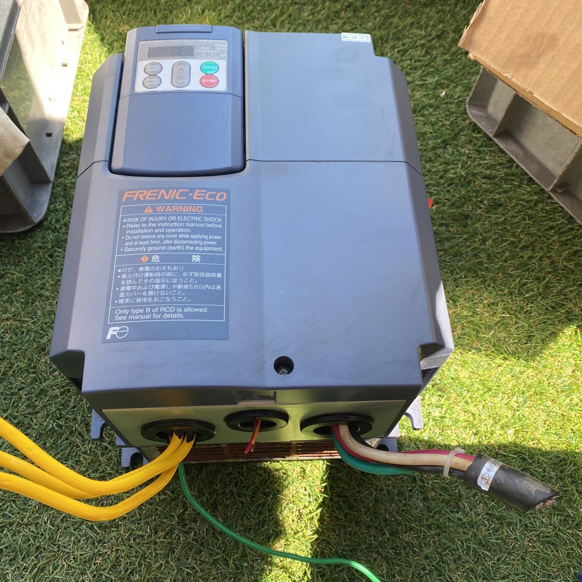 3G4026富士電機 インバーター FRENIC-Eco FRN7.5F1S-2EP1 保証付き