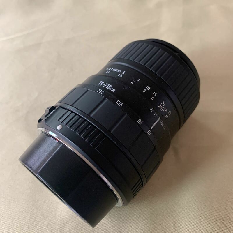 SIGMA シグマ ZOOM 70-210mm 1:4-5.6 UC-Ⅱ Φ55 ジャンク品　動作未確認 @7187117