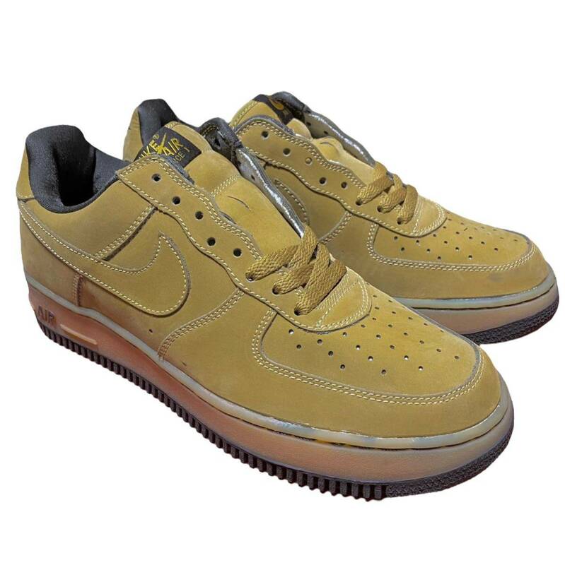 未使用品 01年 NIKE 624040-771 AIR FORCE 1 LOW B WHEAT エアフォース 1 ロー ウィート US9 27㎝