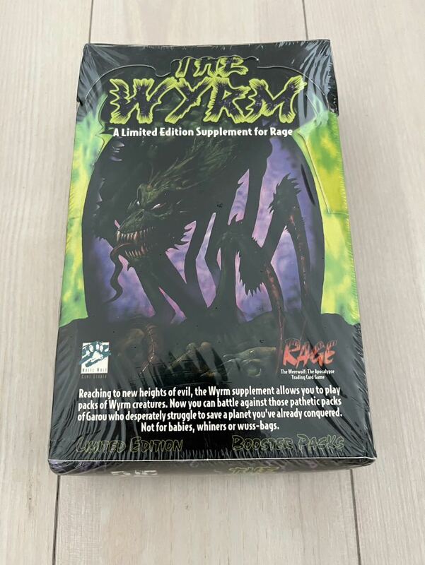 Rage Werewolf Trading Card Game - The Wyrm - 新品未開封ボックス 24 ブースターパック