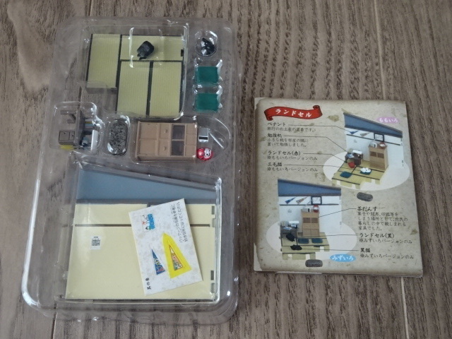 タカラ 昭和 おもひで 家族 冬編 ランドセル みずいろ フィギュア ジオラマ TAKARA Showa Diorama Miniature figure Toy