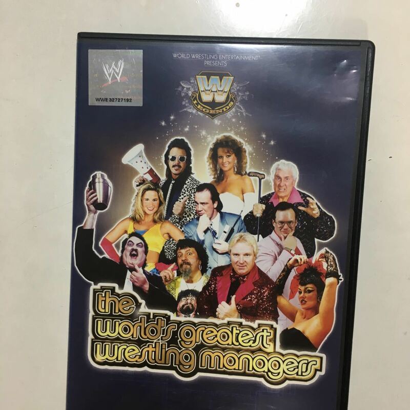 ☆DVD プロレス「ザグレーテストレスリングマネージャー」日本語字幕WWE公式WWFNWAWA勝