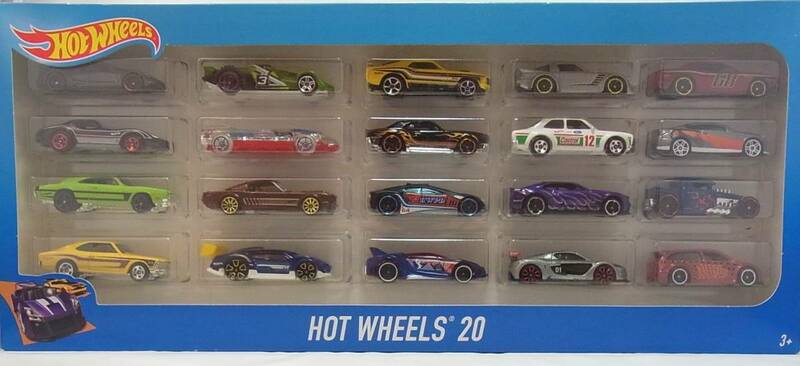 HotWheels ホットウィール GIFT PACK 20 ボーンシェイカー エスコート RX-7 チャージャー チャレンジャー カマロ マスタング コルベット