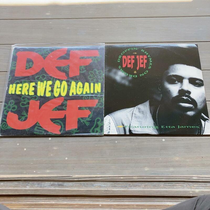 DEF JEF レコード　90年代ヒップホップ