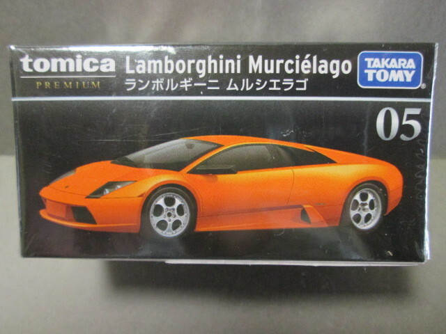 トミカプレミアム 05 ランボルギーニ ムルシエラゴ 1/62 Lamborghini Murcielago 2023年7月新製品