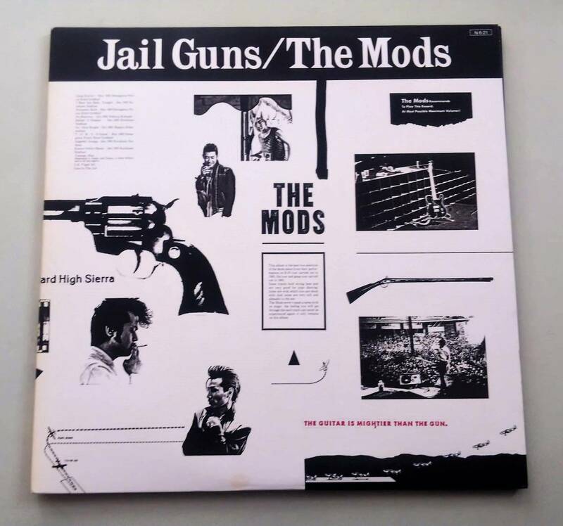 LP 2枚組 レコード THE MODS Jail　Guns　ザ・モッズ ジェイル　ガンズ